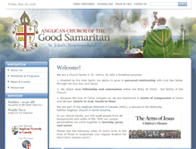 Tablet Screenshot of churchofthegoodsamaritan.ca